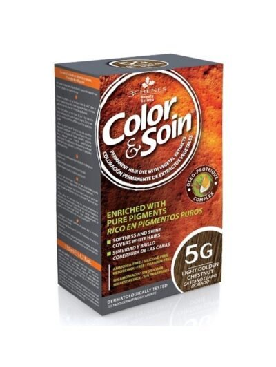 LES 3 CHENES COLOR&SOIN CHATAIN CLAIR DORE 5G