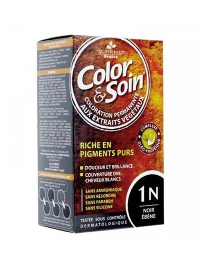 LES 3 CHENES COLOR&SOIN NOIR EBENE 1N