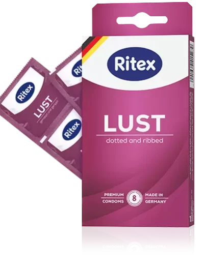 RITEX PRESERVATIF LUST BOITE DE 8