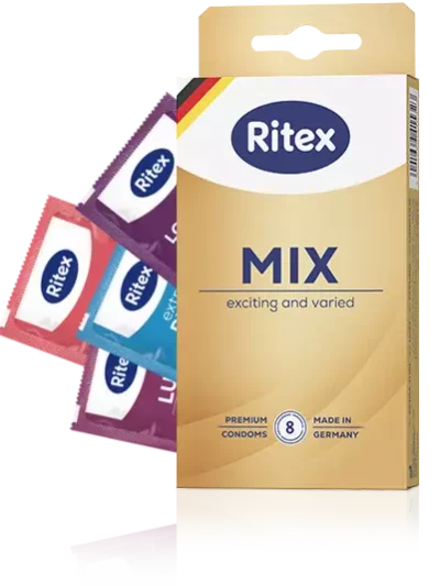 RITEX PRESERVATIF MIX BOITE DE 8