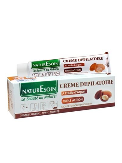 NATURESOIN Crème Dépilatoire 50ml - Huile d'argan