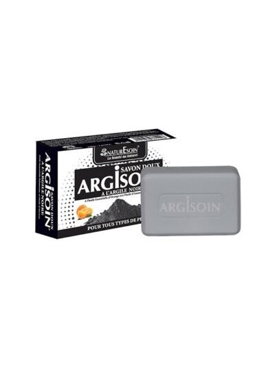 NATURESOIN ARGISOIN Savon doux 125g - Argile noire