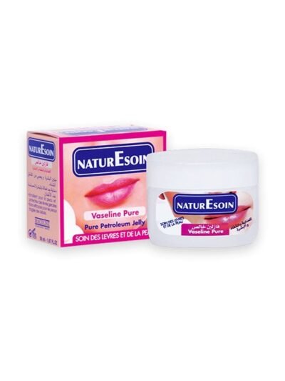 NATURESOIN Vaseline blanche 50ml - Soin des Lèvres et Peau