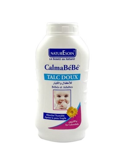 CALMABéBé Talc Doux 100g - Bébé et Adulte - au Calendula