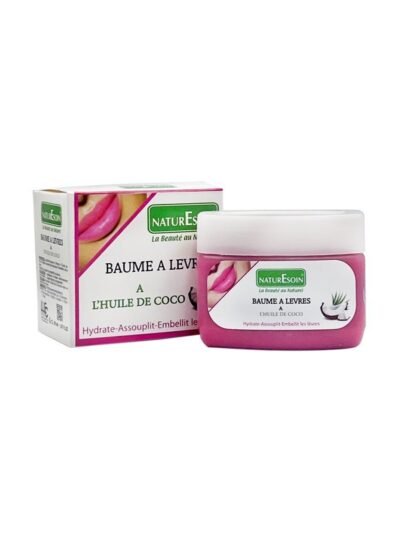 NATURESOIN Baume à Lèvres à l'Huile de Coco