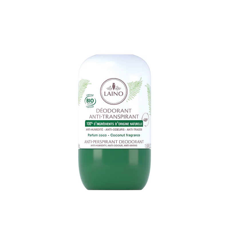 Laino Déodorant anti- transpirant parfum Coco Bio 50ml