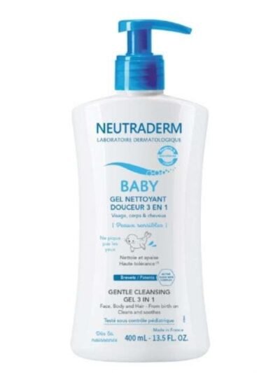 Neutraderm gel nettoyant 3 en 1 400ml