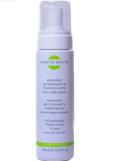 PHOTOWHITE Mousse purifiante acne et peaux grasses 200ML