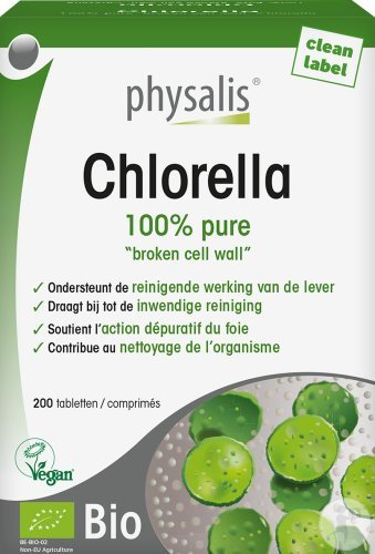 Physalis Chlorella 200 Comprimes