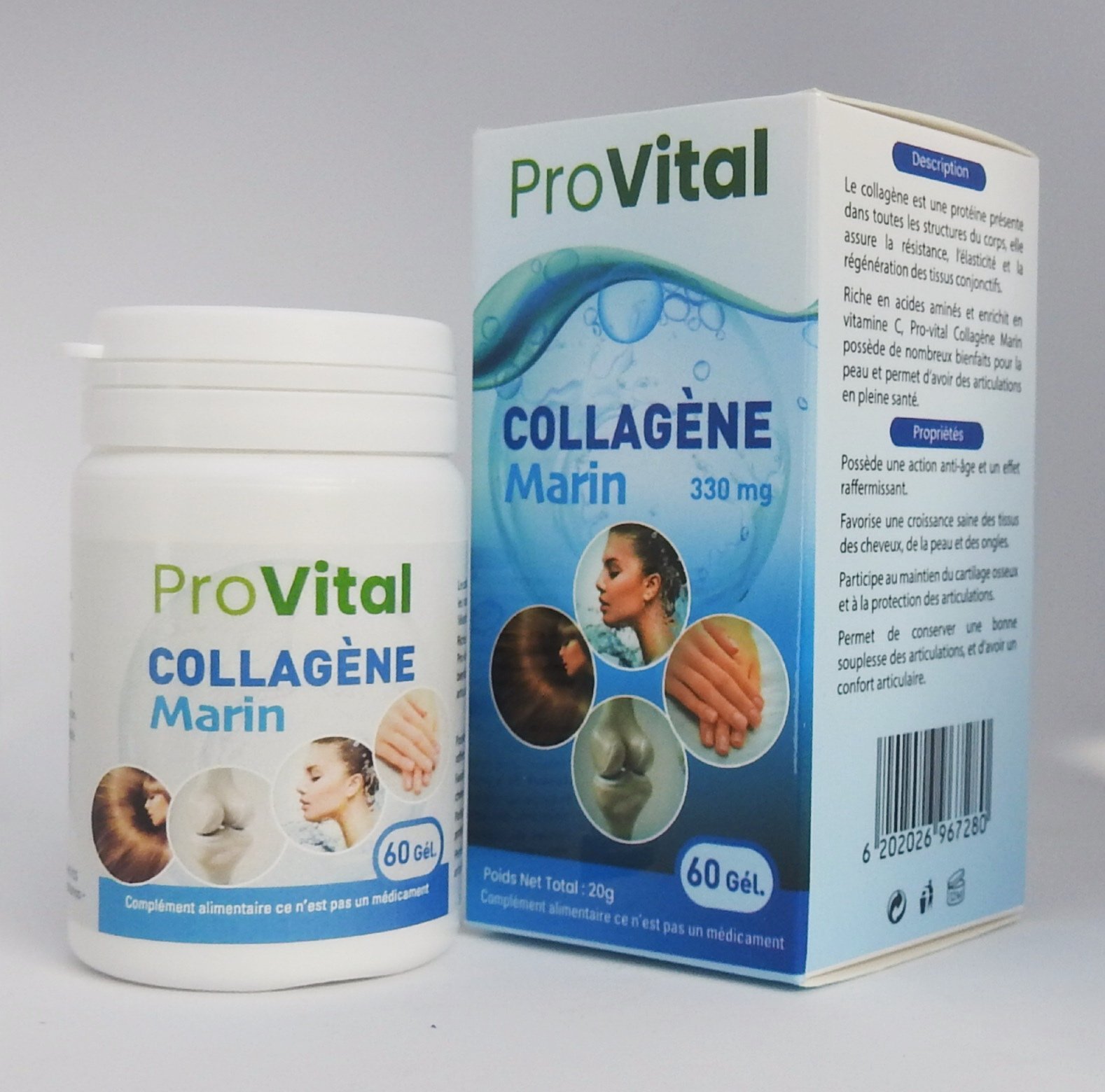 Provital Collagène Marin 60 gélules
