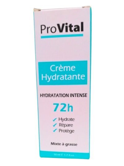 ProVital Crème Hydratante Peau Mixte à Grasse 72h 50ml