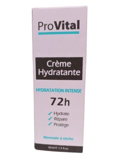 ProVital Crème Hydratante Peau Normale à Sèche 72h 50ml