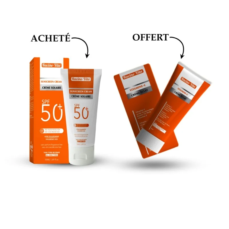 Racine Vita PACK creme solaire spf50+ (50ml) – Image 2
