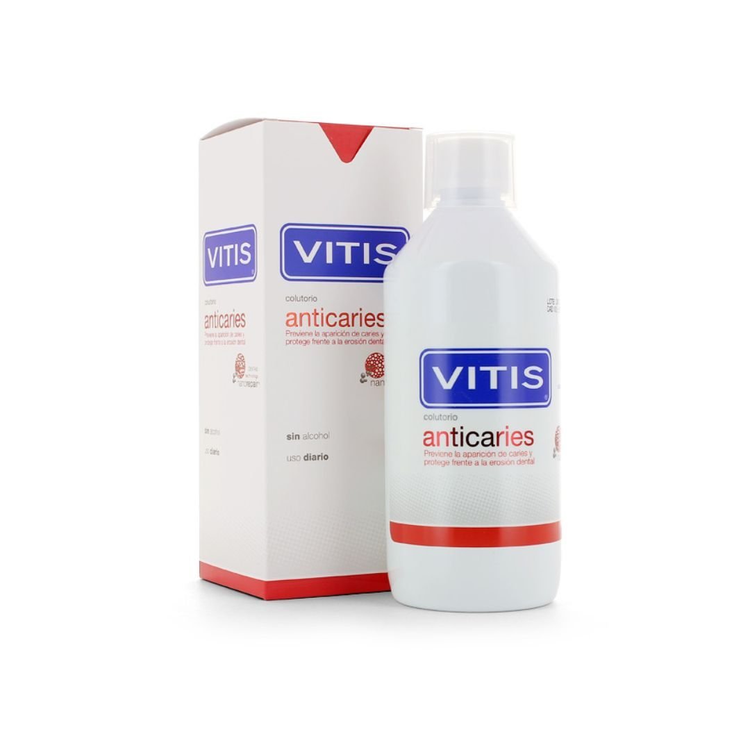 VITIS BAIN DE BOUCHE ANTI-CARIES 500ML