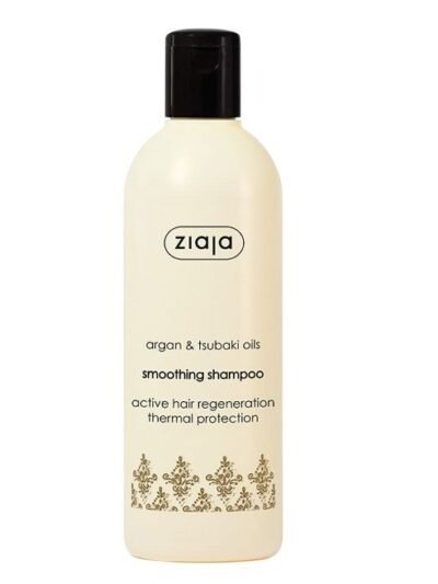 ZIAJA shampooing active à l'huile d'argan et tsubaki 300ml