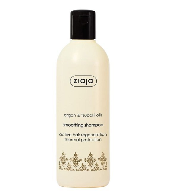 ZIAJA shampooing active à l'huile d'argan et tsubaki 300ml